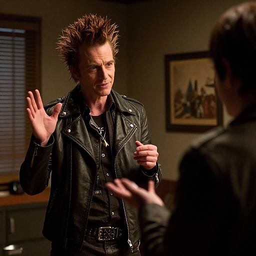 Punk Godfather Noir Scene