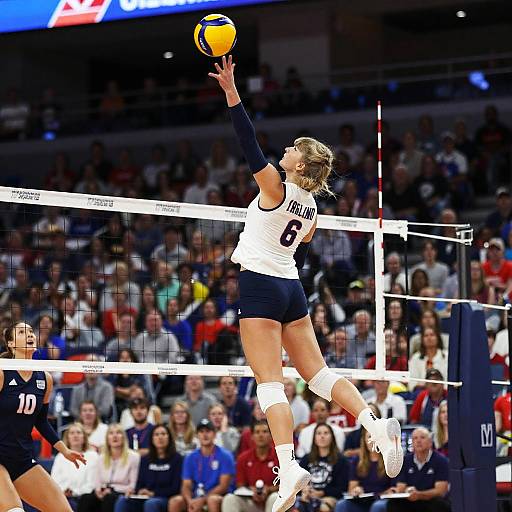 Taylor Swift Playing Volleyball Action