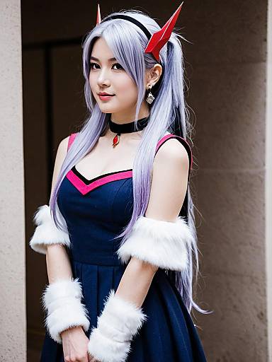 Lifestyle costume photo of Mutsuki (dress) (blue archive). Cosplay clothes