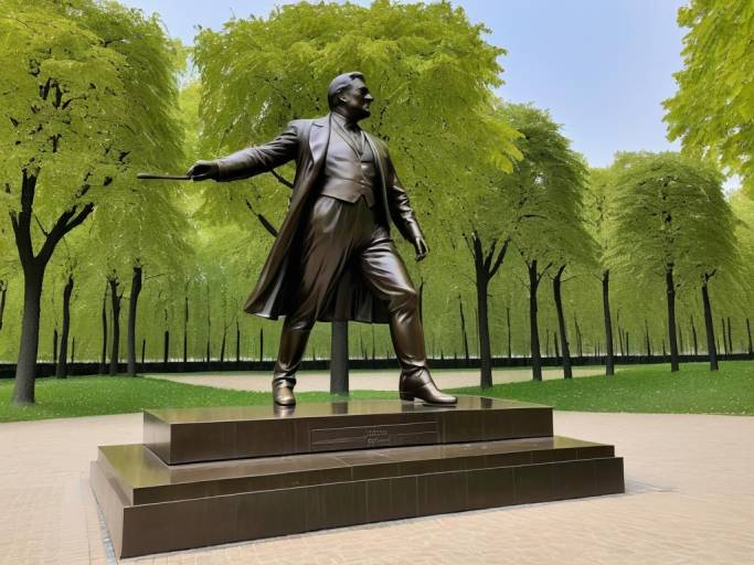 Outdoor Bronze Statue of Victor Orban