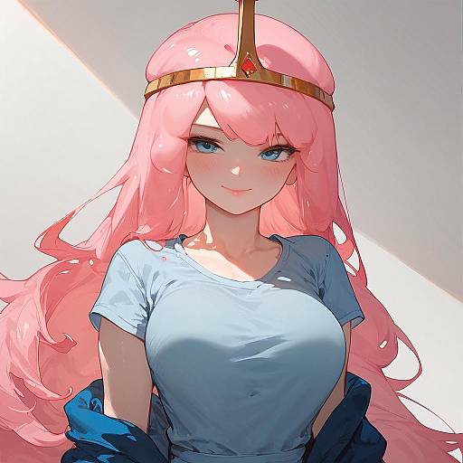 Princess Bubblegum Stripping Scene