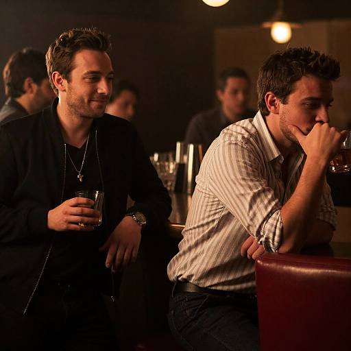 Capturing Brotherhood in a Cozy Bar