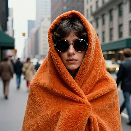 Vintage 1970s NYC Urban Portrait
