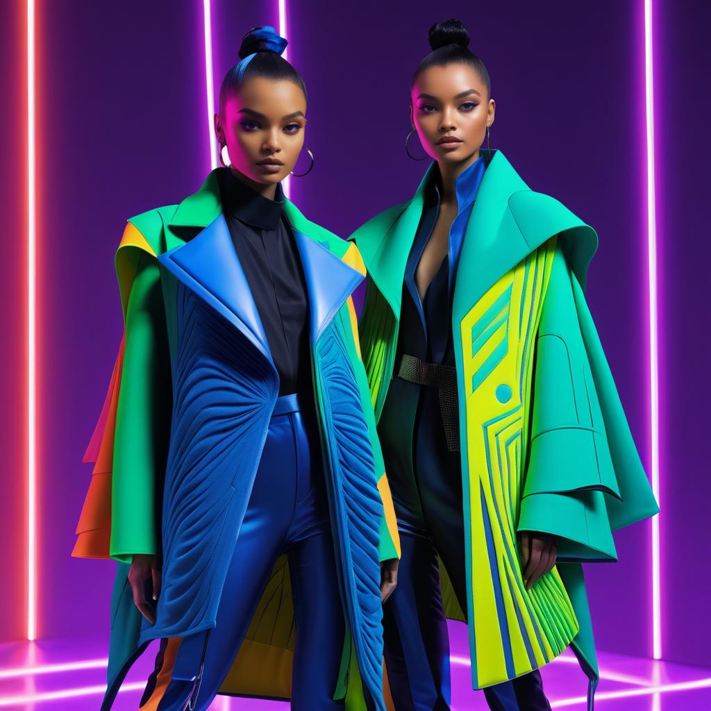 Ultra-Modern Sculptural Fashion Jackets