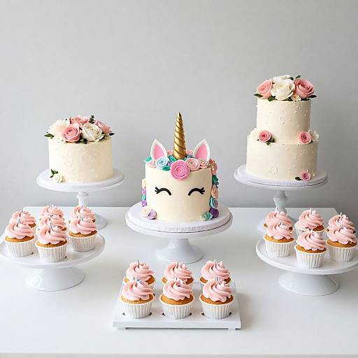 Unicorn-Themed Festive Birthday Table