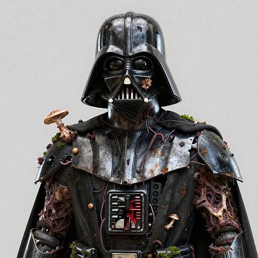 Zombie Darth Vader Sculpture