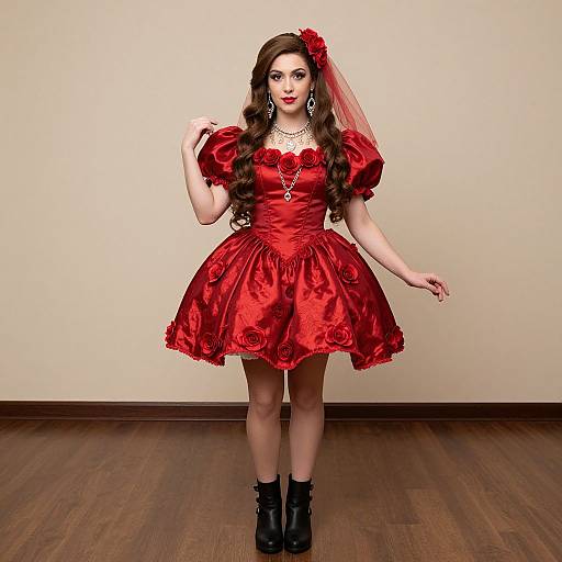 Rosie Revere Inspired Floral Costume