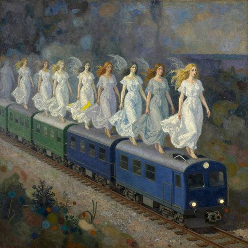 Ethereal Train to the Afterlife