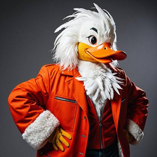 Stylish Howard the Duck Cosplay Costume