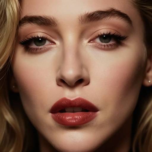 Madonna's Enhanced Look Close-Up