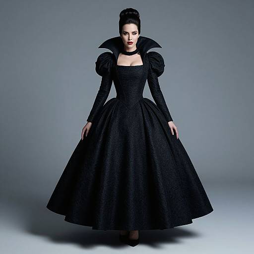 Wicked Queen in Black Dress