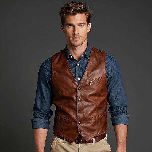 Stylish Portrait of a Handsome Man