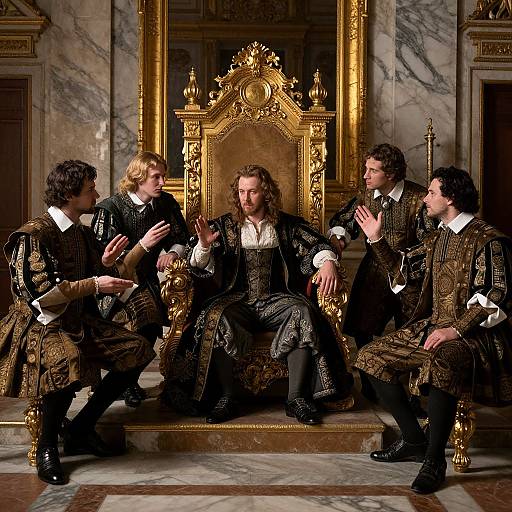 Machiavellian Deception in Royal Court