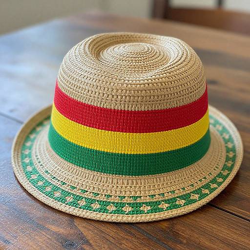 Close-Up Rastaman Straw Hat