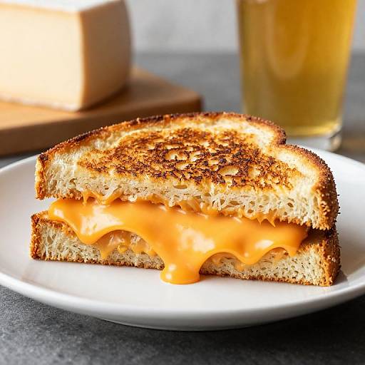 NY State Cheddar Grilled Cheese