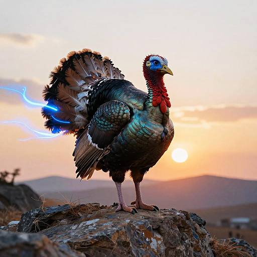 Turkey Sonic Heroic Sunset Pose