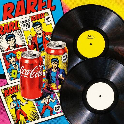 Vibrant Pop Art Everyday Still Life