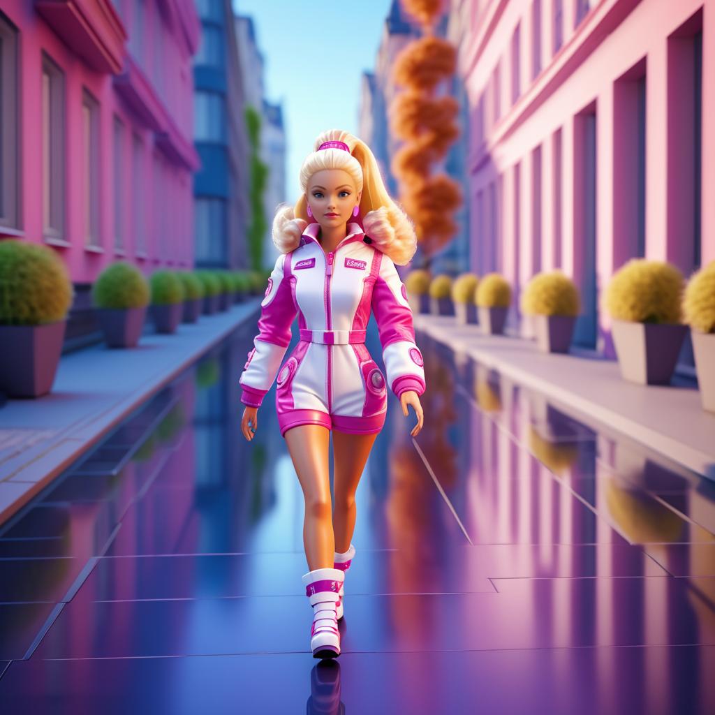 Barbie Astronaut in Enchanted Berlin