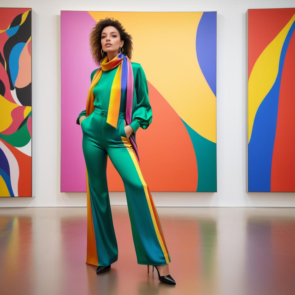 Vibrant Glamour of a French Artist