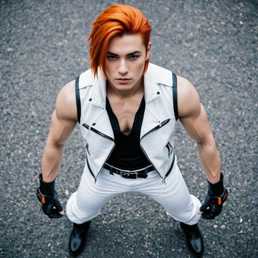 Bold Kazuma Kuwabara Cosplay Inspiration