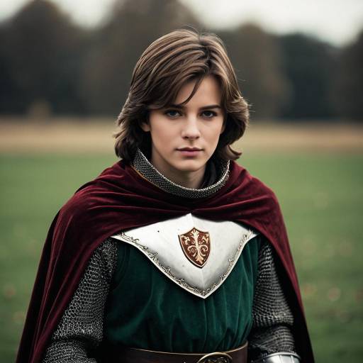 Young Man in Renaissance Squire Costume