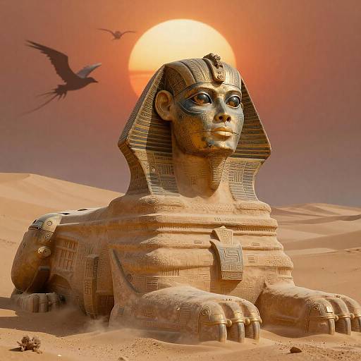 Desert Sphinx: A Mechanical Riddle