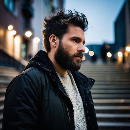 Cinematic Urban Portrait with Bokeh
