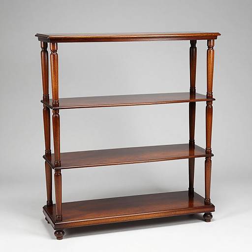 19th Century Inlaid Rosewood Etagere