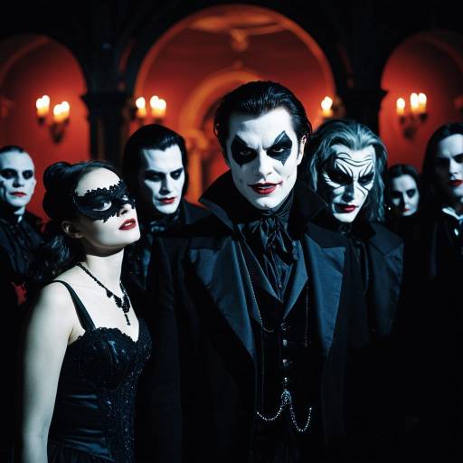 Vampires at Masquerade Ball