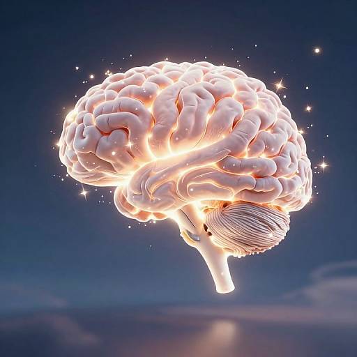 Luminous Brain of Creative Sparks