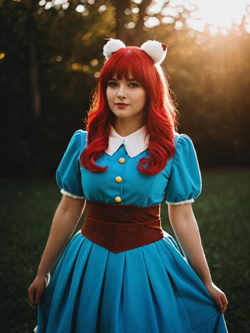 Realistic Pomni Costume Cosplay Photo