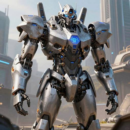 Epic Hyper-Realistic Futuristic Robot