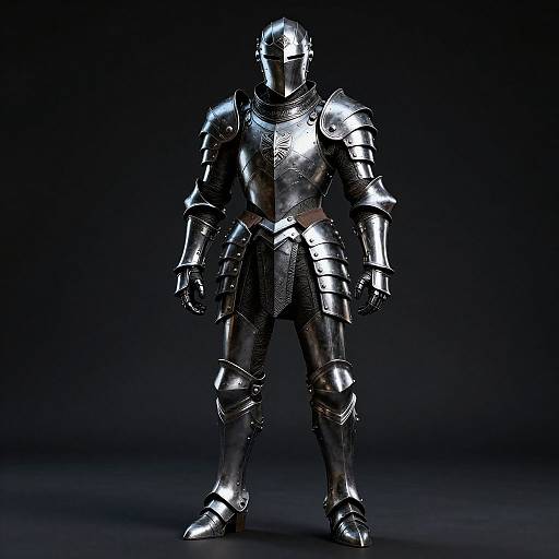 Hyper-Realistic Gothic Armor HDR