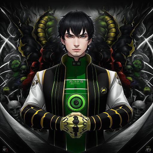 Illustration of Hachiouji naoto, ijiranaide nagatoro-san in the style of Badcompzero