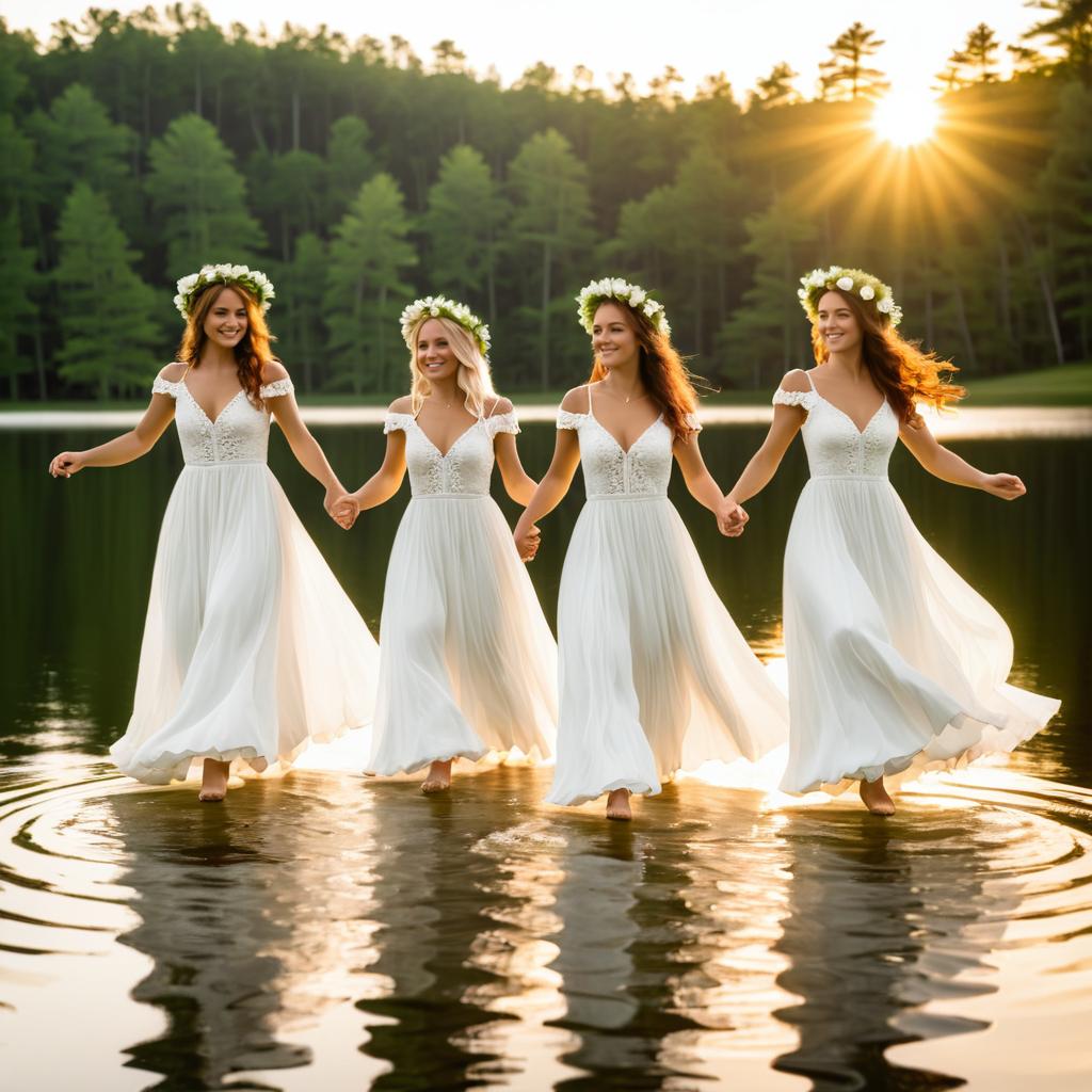 Magical Midsummer Celebration by the Lake