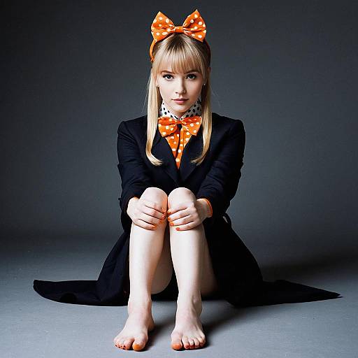 Confident Abigail Williams — Black and Orange