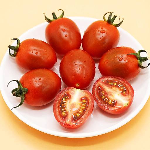Fresh Cherry Tomatoes with Creamy Filling