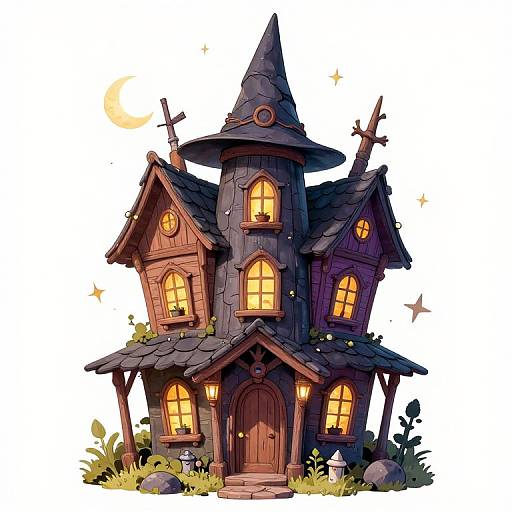 Enchanting Magical Witch House