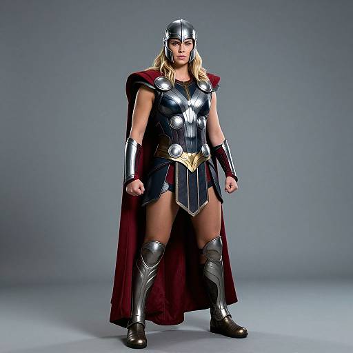 Mighty Thor Woman in Armor