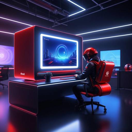 Futuristic Octopus in Cinematic Light