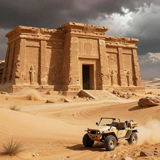 Desert Planet Damogran Exploration