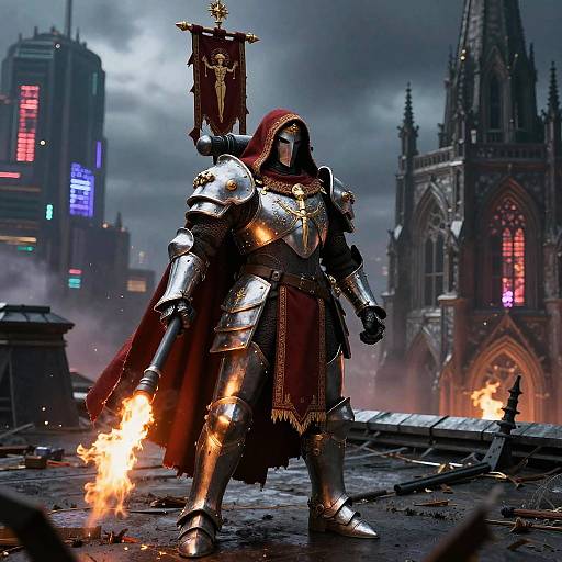 Heroic Sister of Battle in Storm