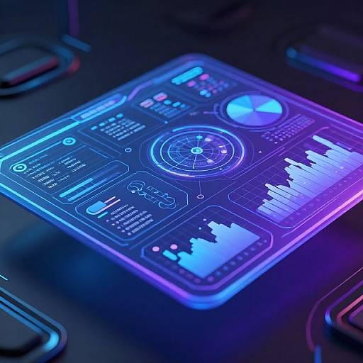 3D Cybernetic Data Table Visualization