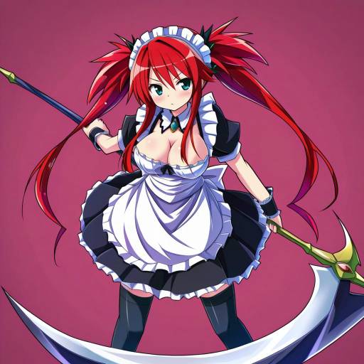 Illustration of Airi (queen's blade), queen's blade in the style of Ryogo