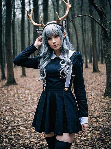 Cosplay photo of alina (arknights). Costume clothes