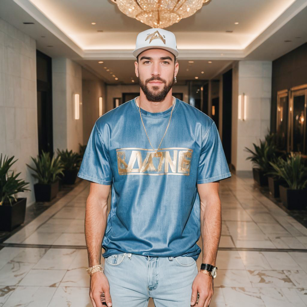 Urban Fashion Shoot with Travis Kelce Vibe