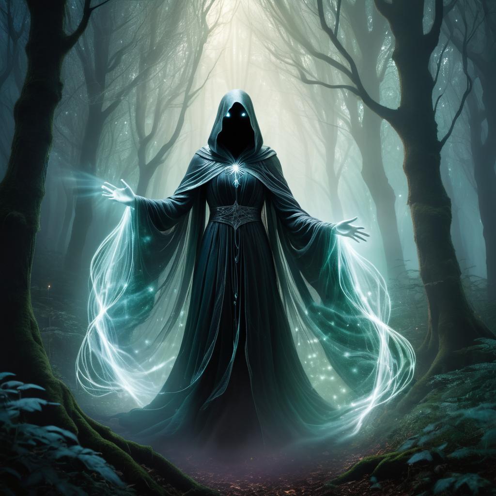 Spectral Wraith in Enchanted Forest