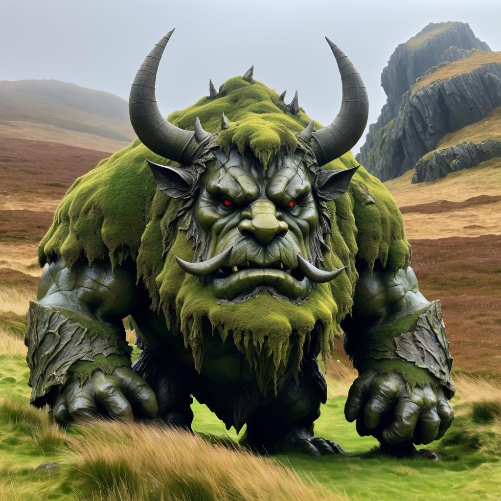 Colossal Ogre Hill in Enchanted Moorland