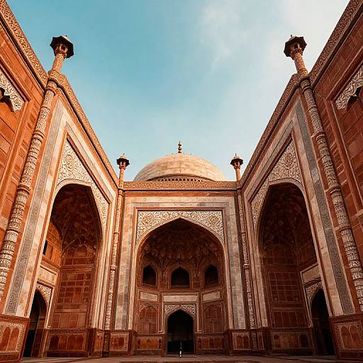 Intricate 360° Architectural Dome View