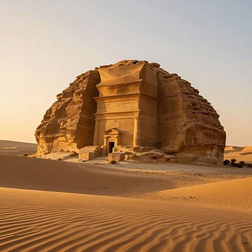 Ancient Ruins at Dawn